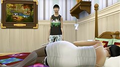 Japanese Son Fucks Japanese Mom Contain After Deployment The Same Bed